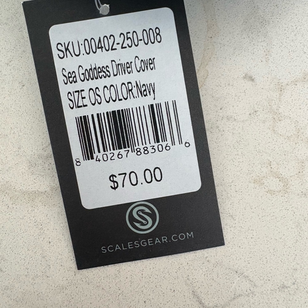 Scales Sea Goddess Driver Cover NWT - Picture 5 of 5